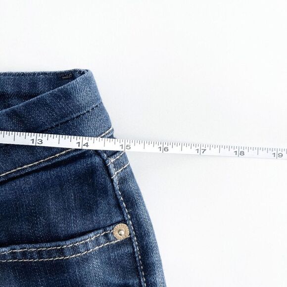 Fidelity Denim Womens Japan Rose Viper Rinse Bootcut Denim Jeans Blue Size 28 - Picture 8 of 11